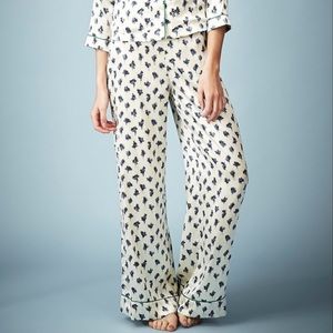 Kate Moss Topshop 145168 Women's Silk Trousers